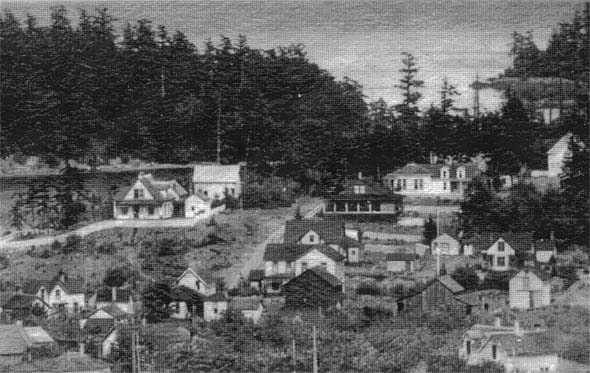historic image of a residential neighborhood