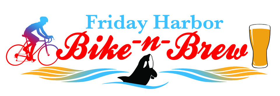 friday harbor bike -n-brew poster