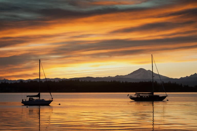 Incredible views await during the summer, which is the best time to visit the San Juan Islands
