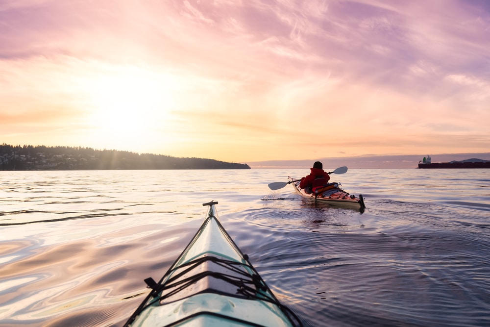 Where to go Kayaking on San Juan Island near our Friday Harbor lodging