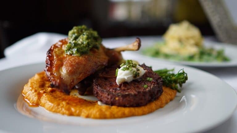 Chicken Dish available at Coho, one of the best upscale Friday Harbor restaurants