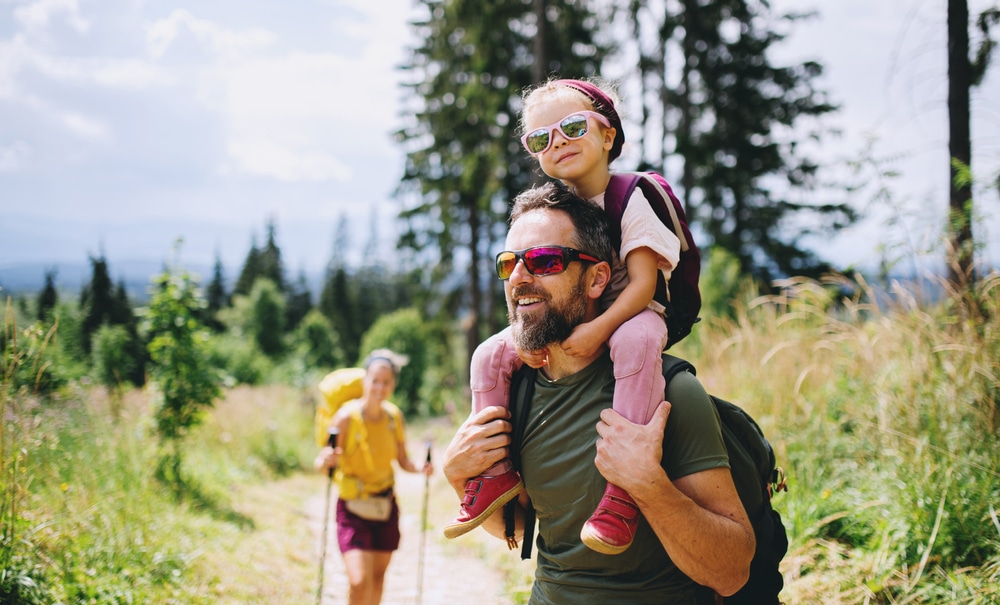 people hiking with kids is one of the best things to do on San Juan Island With Kids